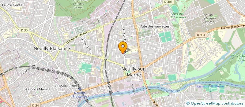 localisation de l'entreprise MADAME GHYZLANE LOUTATI à NEUILLY SUR MARNE