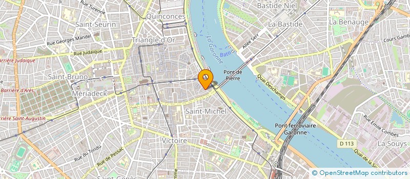 localisation de l'entreprise MADAME GIANA ANGELO à BORDEAUX