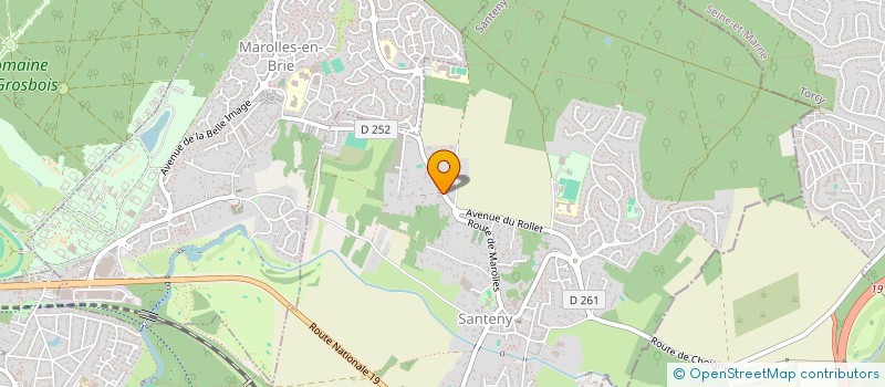 localisation de l'entreprise MADAME GIANINA COMAN  SANTENY