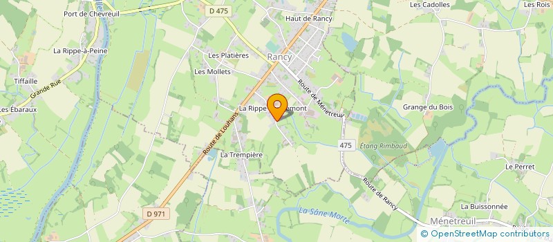 localisation de l'entreprise MADAME GIBELLE RAMAROSON  RANCY