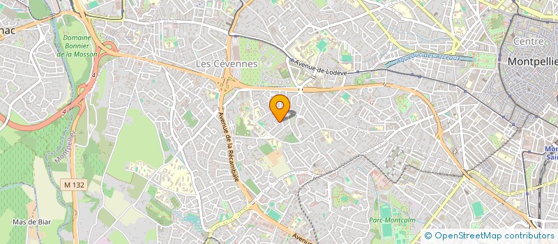 localisation de l'entreprise MADAME GIEDRE MILINYTE à MONTPELLIER