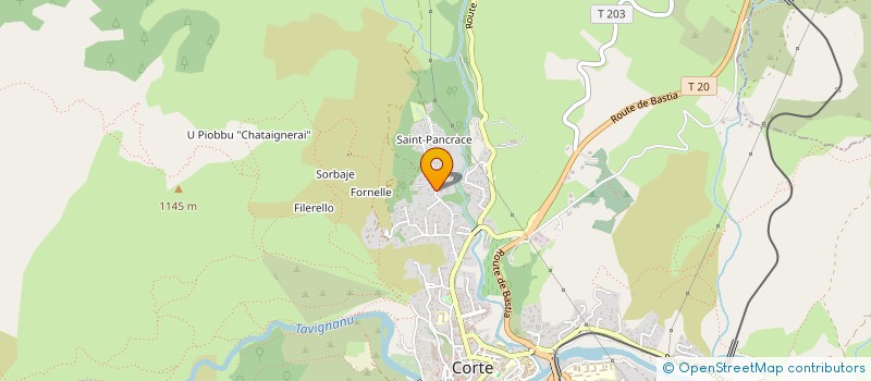 localisation de l'entreprise MADAME GIGI MOULET  CORTE