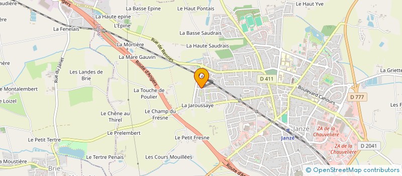 localisation de l'entreprise MADAME GIGLIOLA ROCHEFEUILLE  JANZE