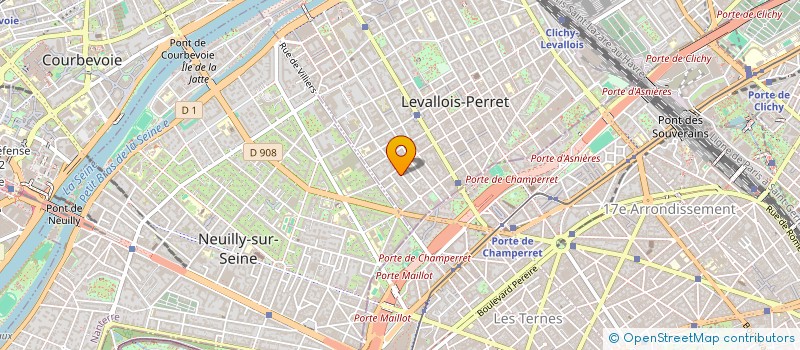 localisation de l'entreprise MADAME GIL BONNAUD à LEVALLOIS-PERRET