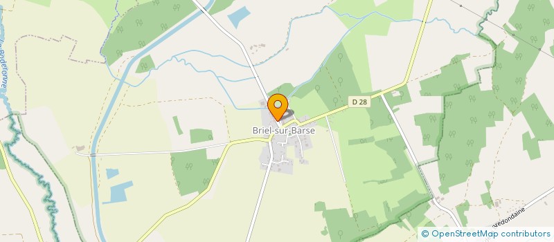 localisation de l'entreprise MADAME GIL JEAN à BRIEL-SUR-BARSE