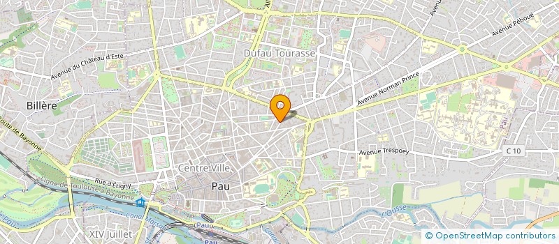 localisation de l'entreprise MADAME GILAVERT-LOPEZ GILLES  PAU