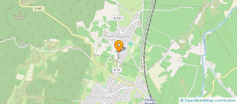 localisation de l'entreprise MADAME GILBERT GENEST  SAINT-MAMERT-DU-GARD