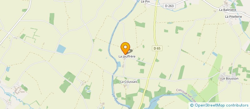 localisation de l'entreprise MADAME GILBERTE BLONDEAU à CORCOUE-SUR-LOGNE