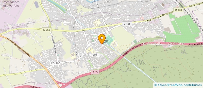 localisation de l'entreprise MADAME GILBERTE BOREL à GIGNAC-LA-NERTHE