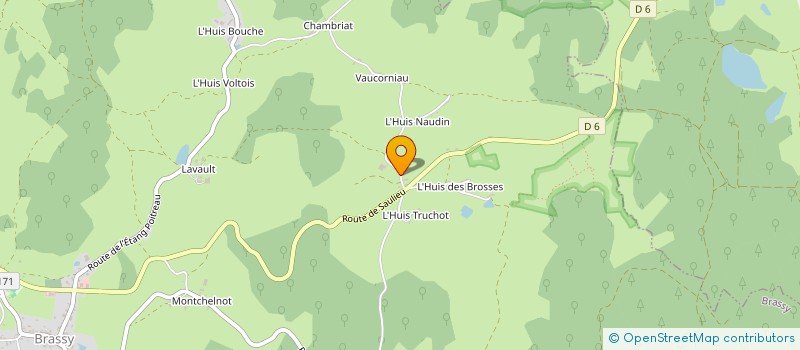 localisation de l'entreprise MADAME GILBERTE BOULE  BRASSY