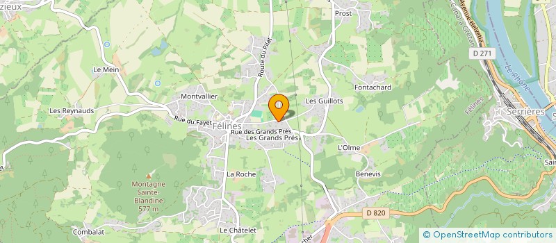 localisation de l'entreprise MADAME GILBERTE CHEVAL  FELINES