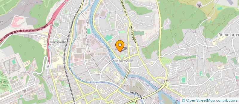 localisation de l'entreprise MADAME GILBERTE CLAUSE  MALZEVILLE