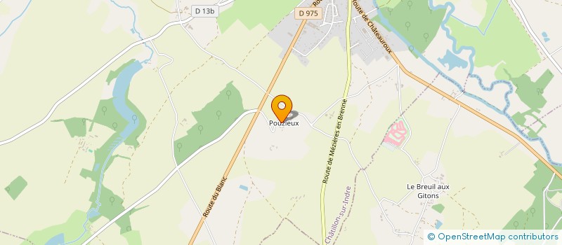 localisation de l'entreprise MADAME GILBERTE CRECHET à CHATILLON-SUR-INDRE