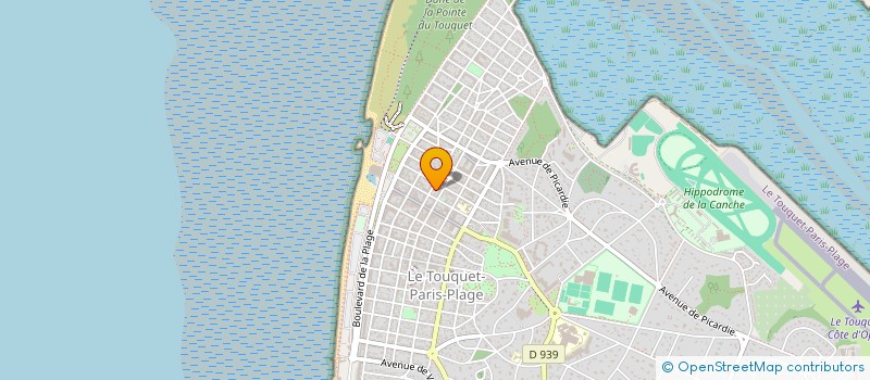 localisation de l'entreprise MADAME GILBERTE FAUQUEMBERGUE à LE TOUQUET-PARIS-PLAGE