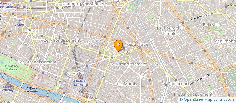 localisation de l'entreprise MADAME GILBERTE GENSEL  PARIS