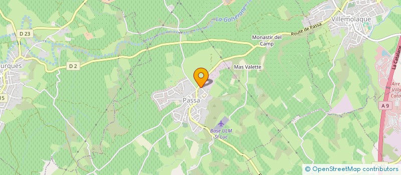 localisation de l'entreprise MADAME GILBERTE GERMA  BANYULS-DELS-ASPRES