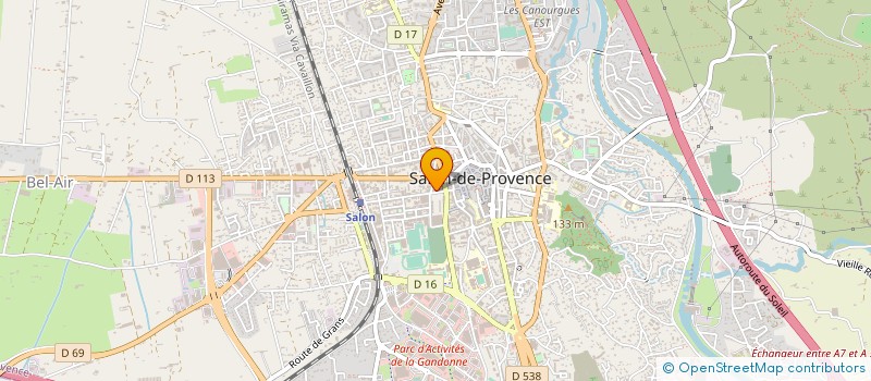 localisation de l'entreprise MADAME GILBERTE GODOY  SALON-DE-PROVENCE