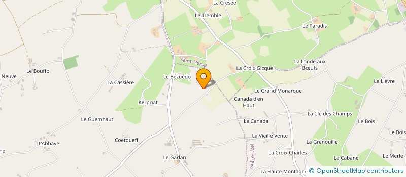 localisation de l'entreprise MADAME GILBERTE HUBY  SAINT-THELO