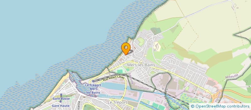 localisation de l'entreprise MADAME GILBERTE LEFEVRE à MERS-LES-BAINS