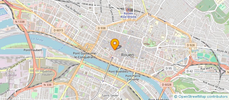 localisation de l'entreprise MADAME GILBERTE LEZE à ROUEN