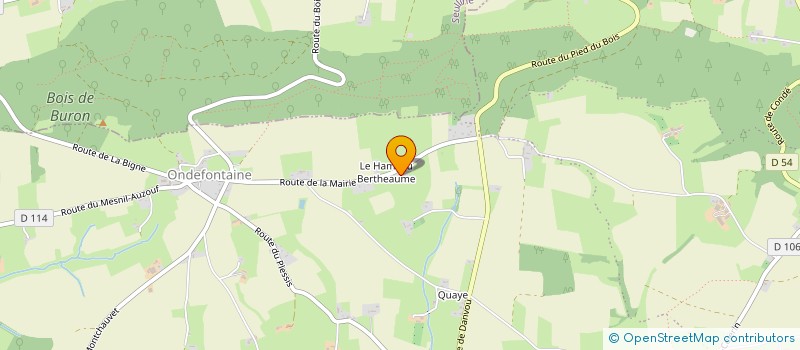 localisation de l'entreprise MADAME GILBERTE LOISEL à SOULEUVRE EN BOCAGE