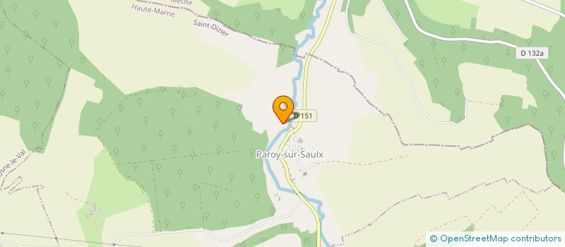 localisation de l'entreprise MADAME GILBERTE MILLET à PAROY-SUR-SAULX