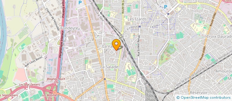 localisation de l'entreprise MADAME GILBERTE MOUYELO à TOULOUSE