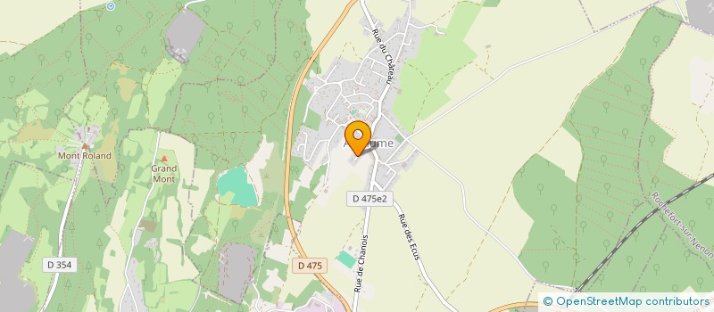 localisation de l'entreprise MADAME GILBERTE MUYARD DE MARTIGNAT  AUTHUME