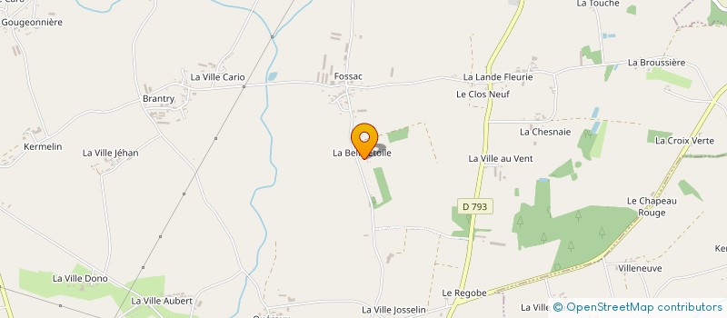 localisation de l'entreprise MADAME GILBERTE NIZAN à SAINT-SERVANT