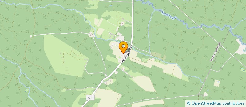 localisation de l'entreprise MADAME GILBERTE PAILHAUGUE  SAINT-JUSTIN