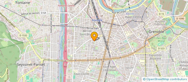 localisation de l'entreprise MADAME GILBERTE PELLETRET à GRENOBLE