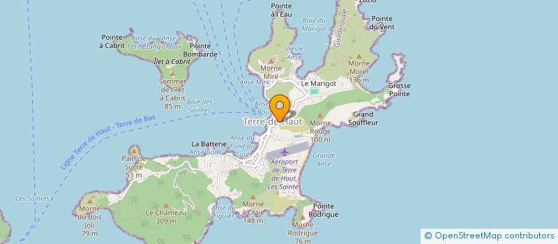 localisation de l'entreprise MADAME GILBERTE PETIT à TERRE-DE-HAUT
