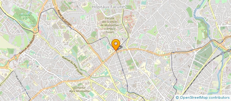 localisation de l'entreprise MADAME GILBERTE PRICKING à MONTPELLIER