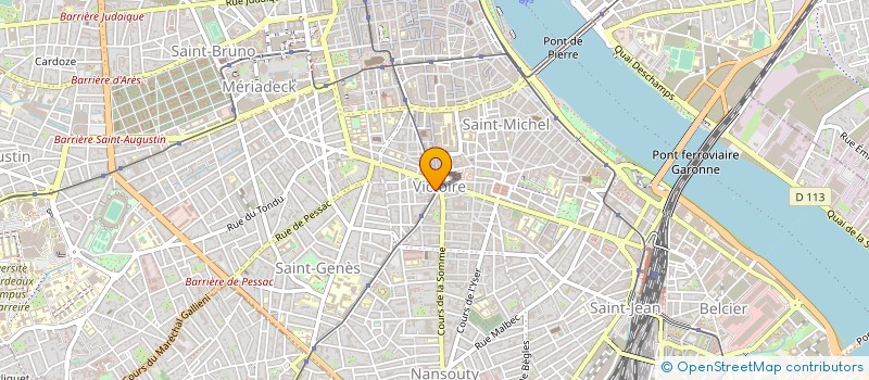 localisation de l'entreprise MADAME GILBERTE REHM à BORDEAUX