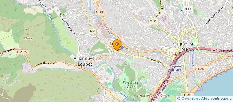 localisation de l'entreprise MADAME GILBERTE SOMENZI à CAGNES-SUR-MER