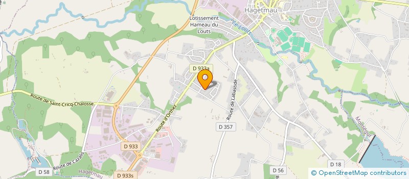 localisation de l'entreprise MADAME GILBERTE TAUZIN à HAGETMAU