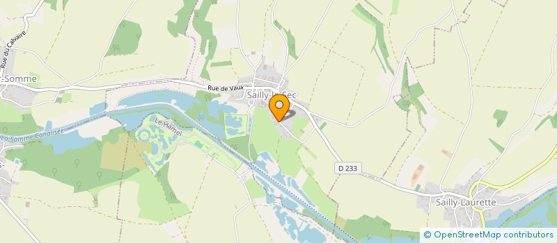 localisation de l'entreprise MADAME GILBERTE THIRION  SAILLY-LE-SEC