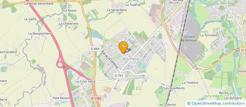 localisation de l'entreprise MADAME GILBERTE THOMAS à MONTAIGU-VENDEE