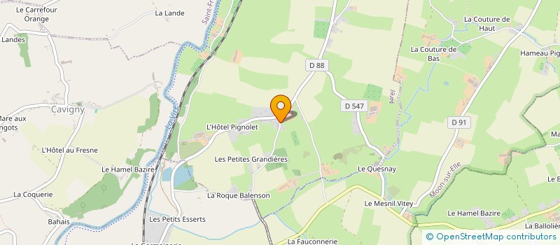 localisation de l'entreprise MADAME GILBERTE TROPREZ  SAINT ANDRE DE L'EPINE