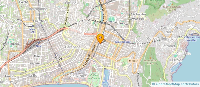 localisation de l'entreprise MADAME GILDA ABRAMI  NICE