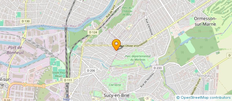 localisation de l'entreprise MADAME GILDA AZOULAY à ORMESSON-SUR-MARNE