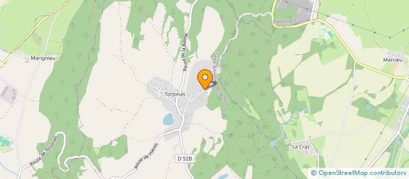 localisation de l'entreprise MADAME GILDA CONTU  SAINT-BAUDILLE-DE-LA-TOUR