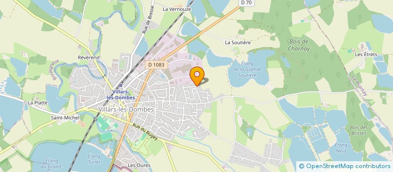 localisation de l'entreprise MADAME GILDA DOMINIQUE VITETTA à VILLARS-LES-DOMBES