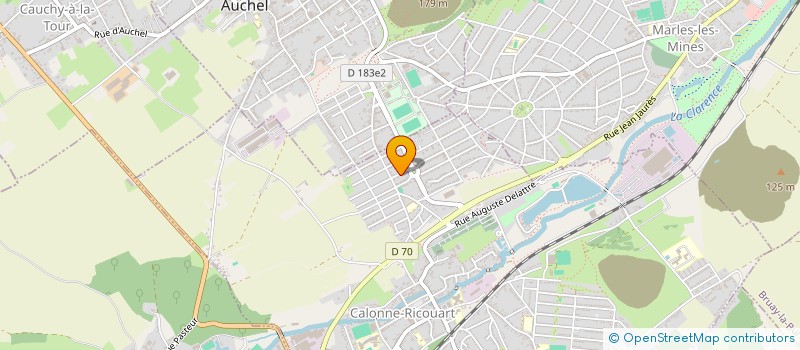 localisation de l'entreprise MADAME GILDA DUPORT  CALONNE-RICOUART