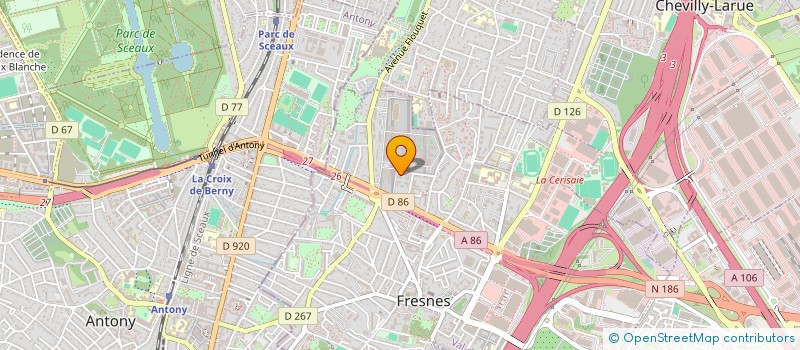 localisation de l'entreprise MADAME GILDA DUTERVILLE à FRESNES