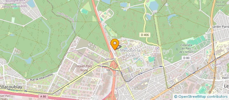 localisation de l'entreprise MADAME GILDA IDYLLE  MEUDON