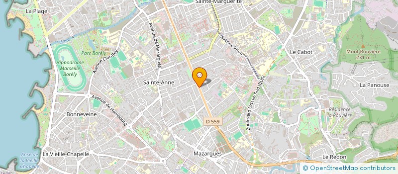 localisation de l'entreprise MADAME GILDA MIMOUN  MARSEILLE 9EME