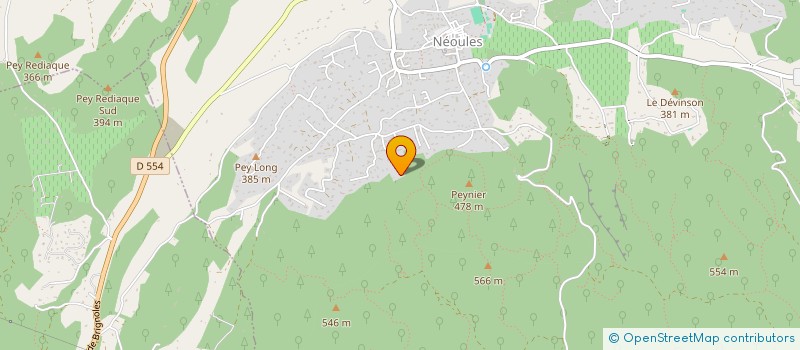 localisation de l'entreprise MADAME GILDA ROBERT  NEOULES