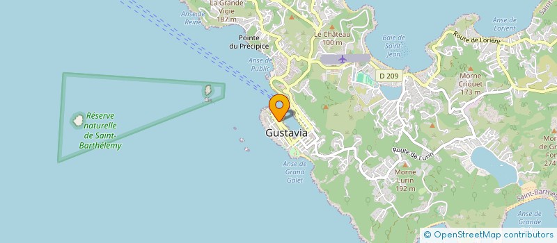 localisation de l'entreprise MADAME GILDA ROMNEY à SAINT BARTHELEMY