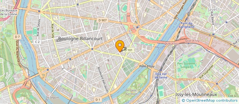 localisation de l'entreprise MADAME GILDA SHULI à BOULOGNE-BILLANCOURT